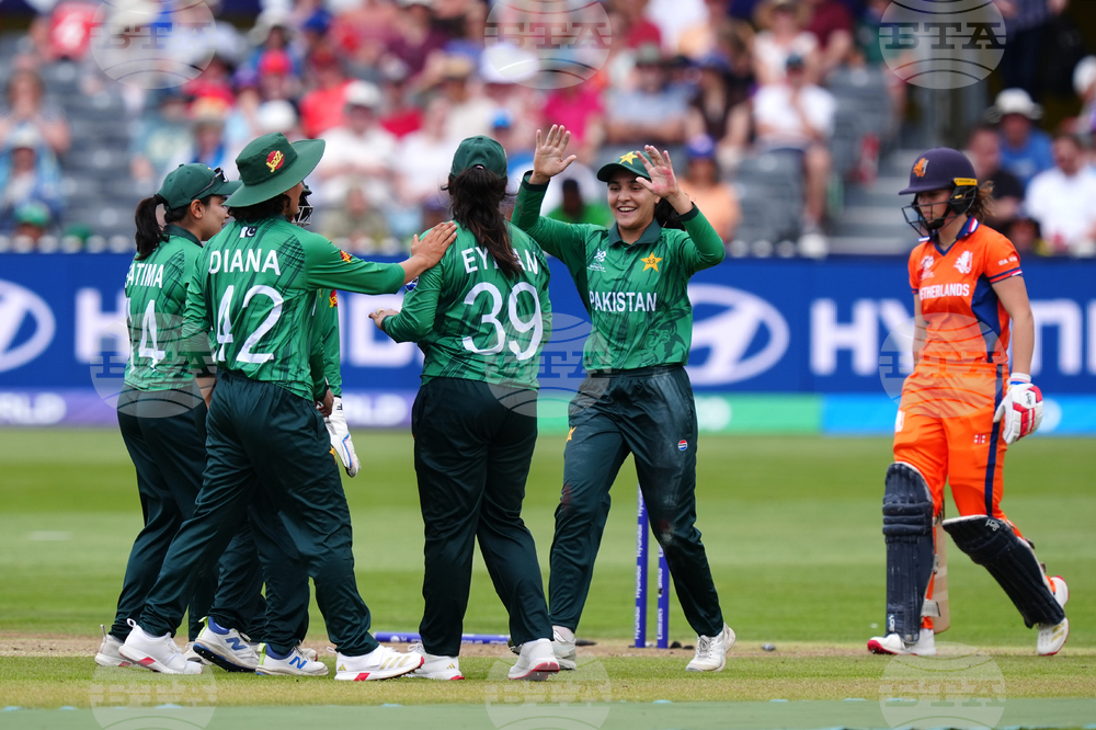 CORRECTION Britain T20 World Cup Women's Cricket