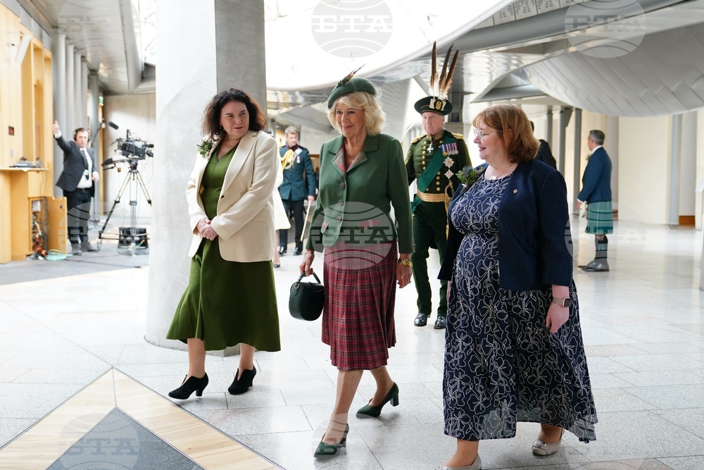 Britain Scottish Parliament Royals