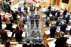 Britain Scottish Parliament Royals