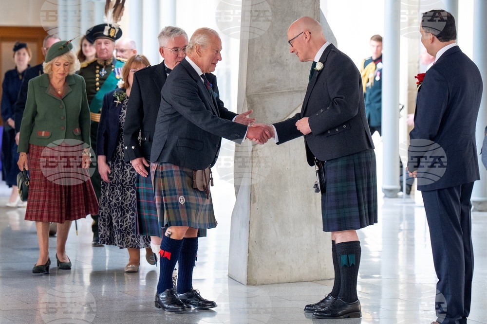 Britain Scottish Parliament Royals