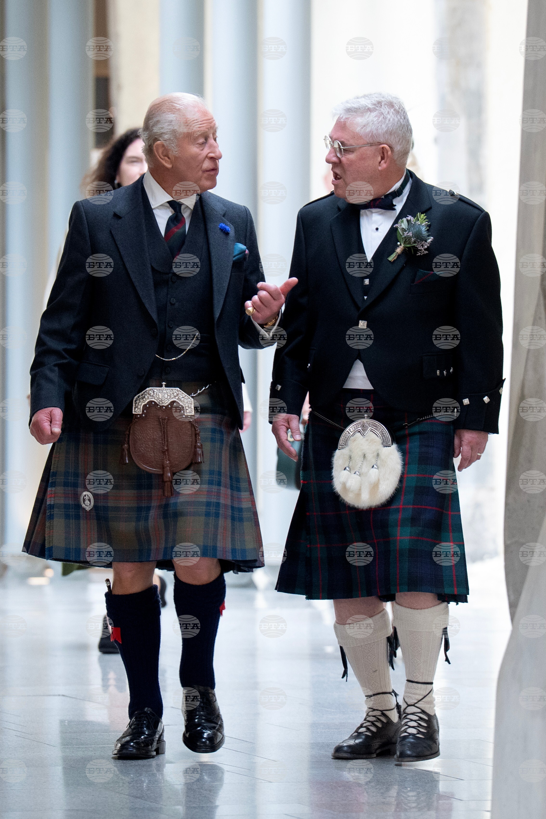 Britain Scottish Parliament Royals