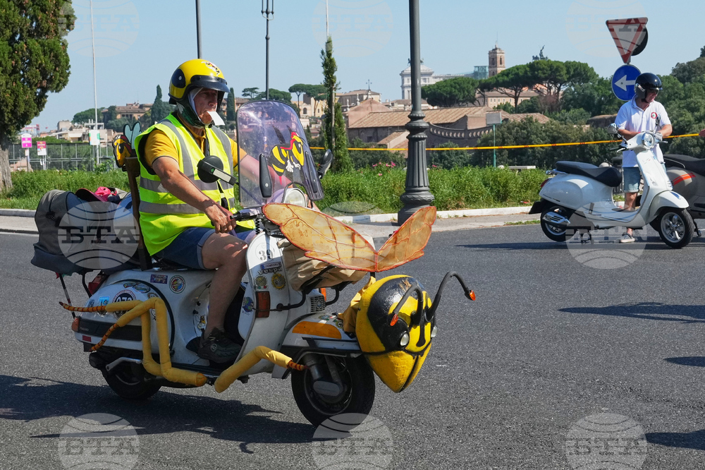 Italy Vespa 80th Anniversary