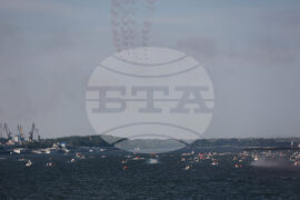 Русе - трансграничен парад - „Парад на Дунав - два флага, една река“