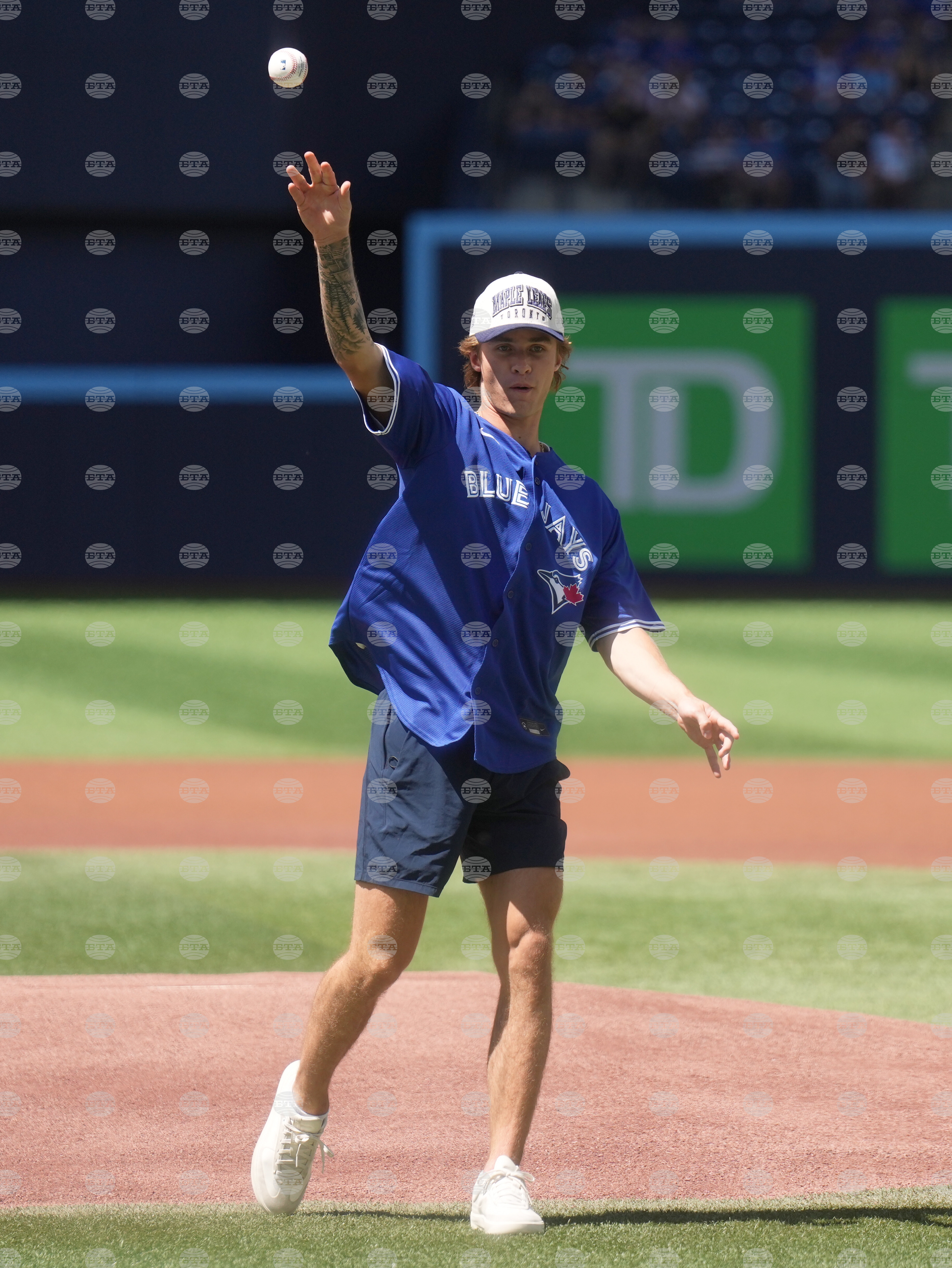 Rangers Blue Jays Baseball