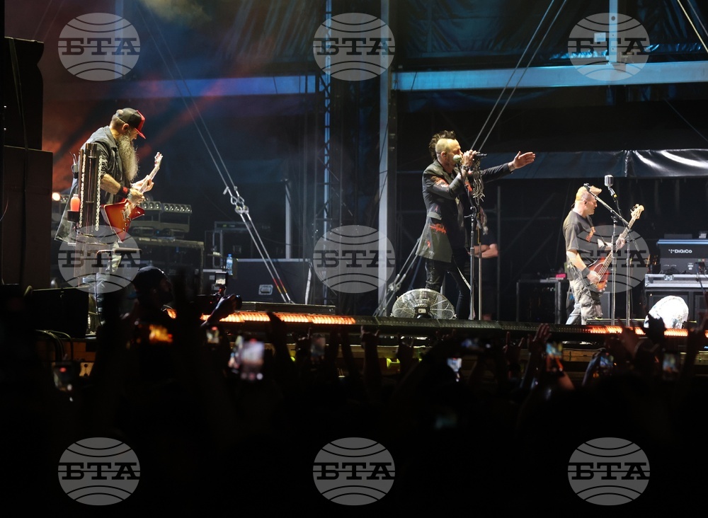 Sofia live festival 2026 - рок група "Three days grace"