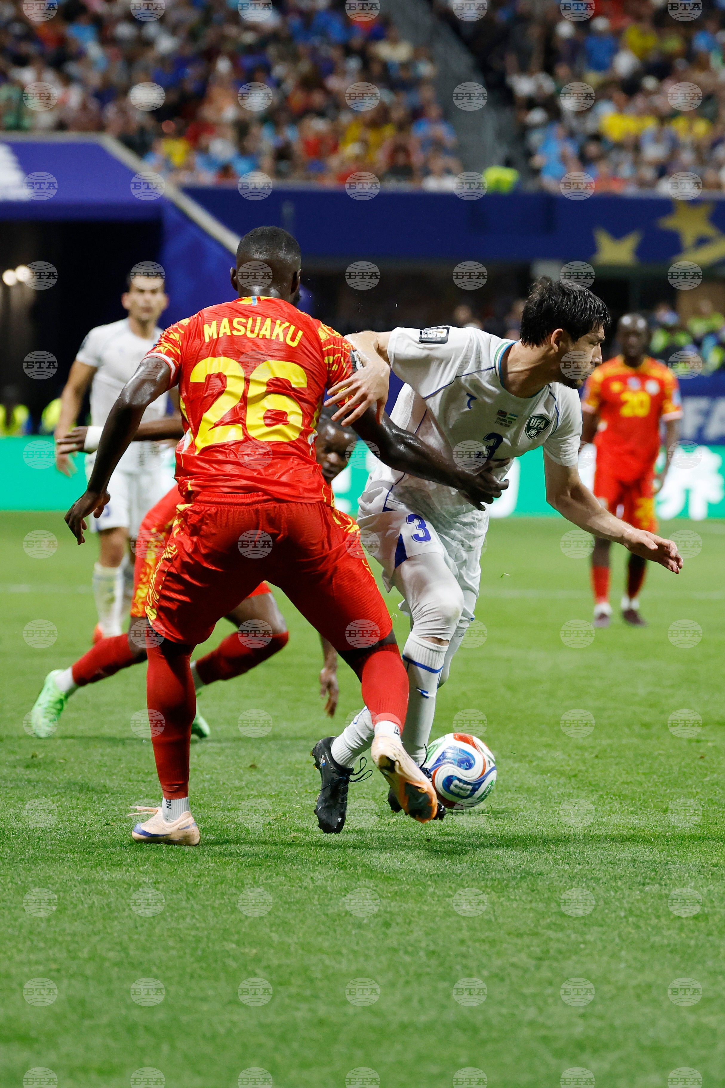 Uzbekistan DR Congo WCup Soccer
