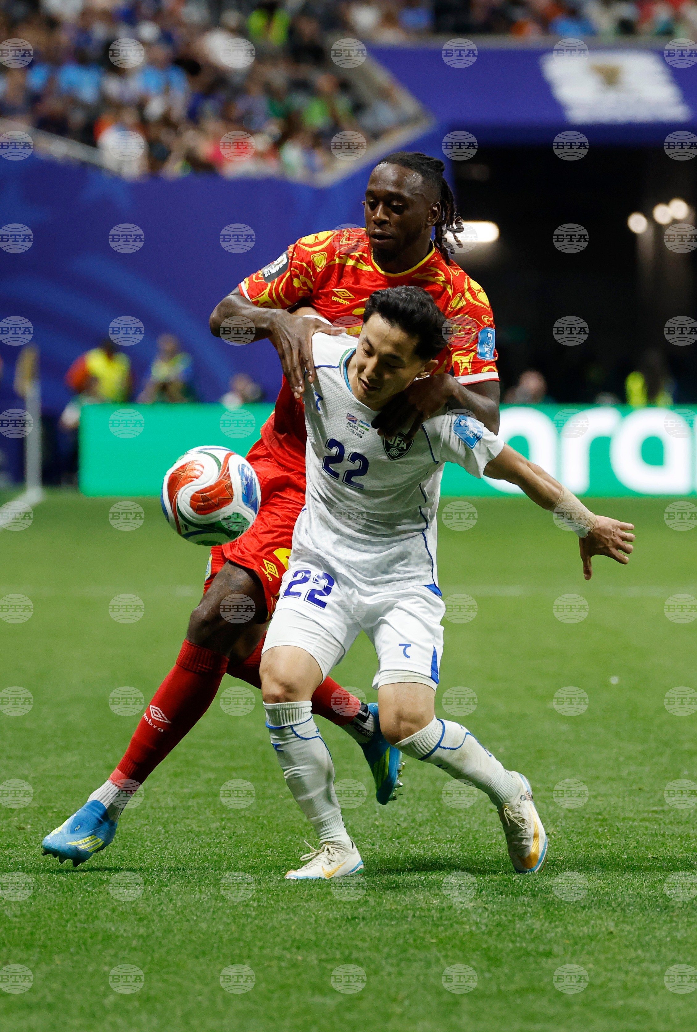Uzbekistan DR Congo WCup Soccer