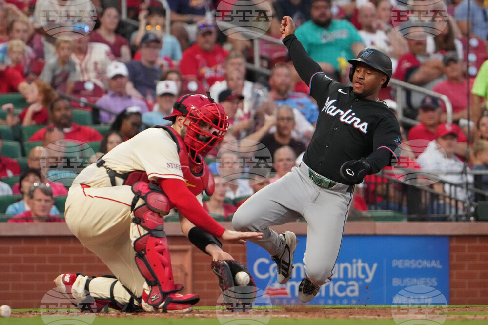 Marlins Cardinals Baseball