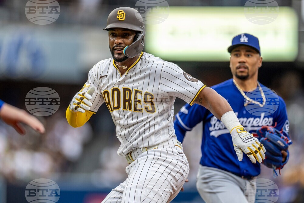 Dodgers Padres Baseball