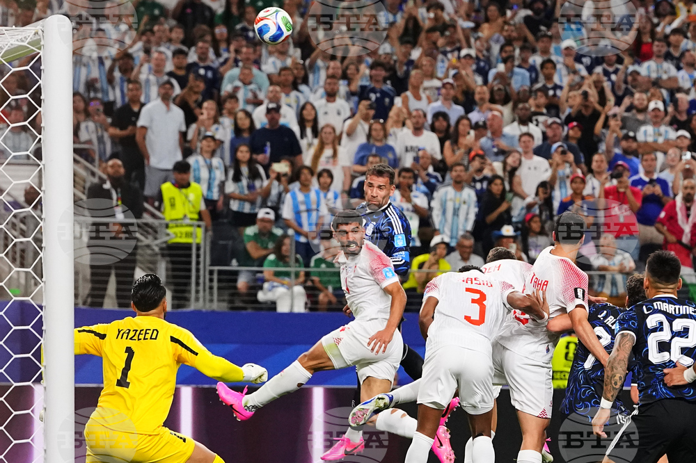 Argentina Jordan WCup Soccer