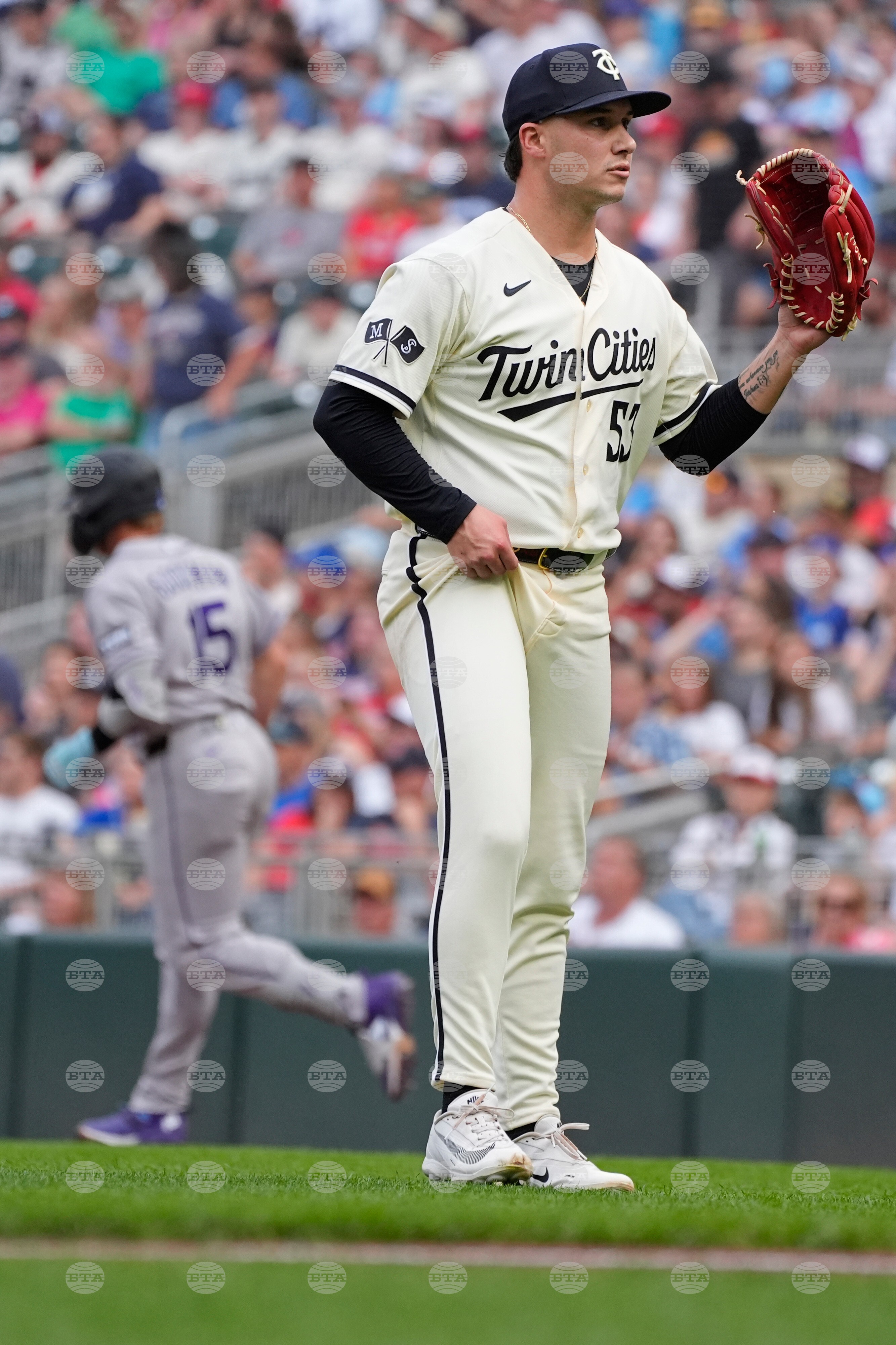 Rockies Twins Baseball