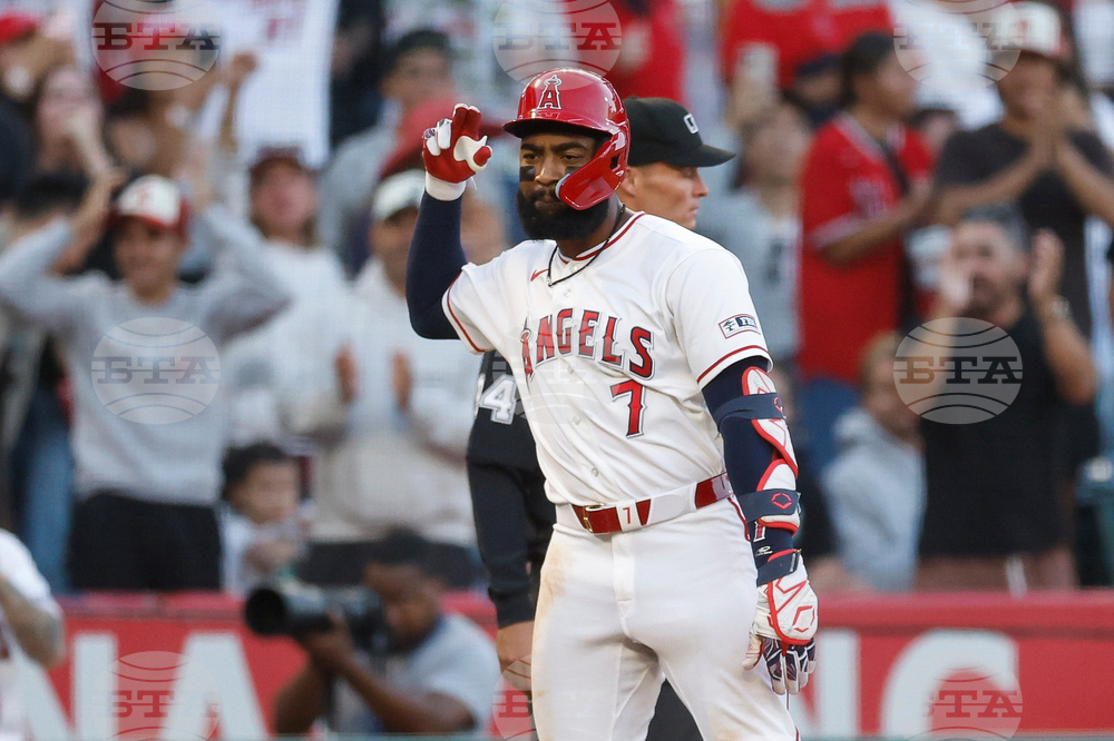 Athletics Angels Baseball
