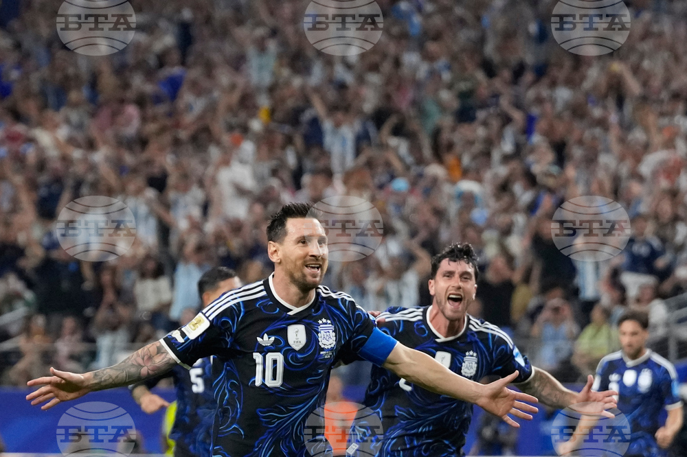 APTOPIX Argentina Jordan WCup Soccer