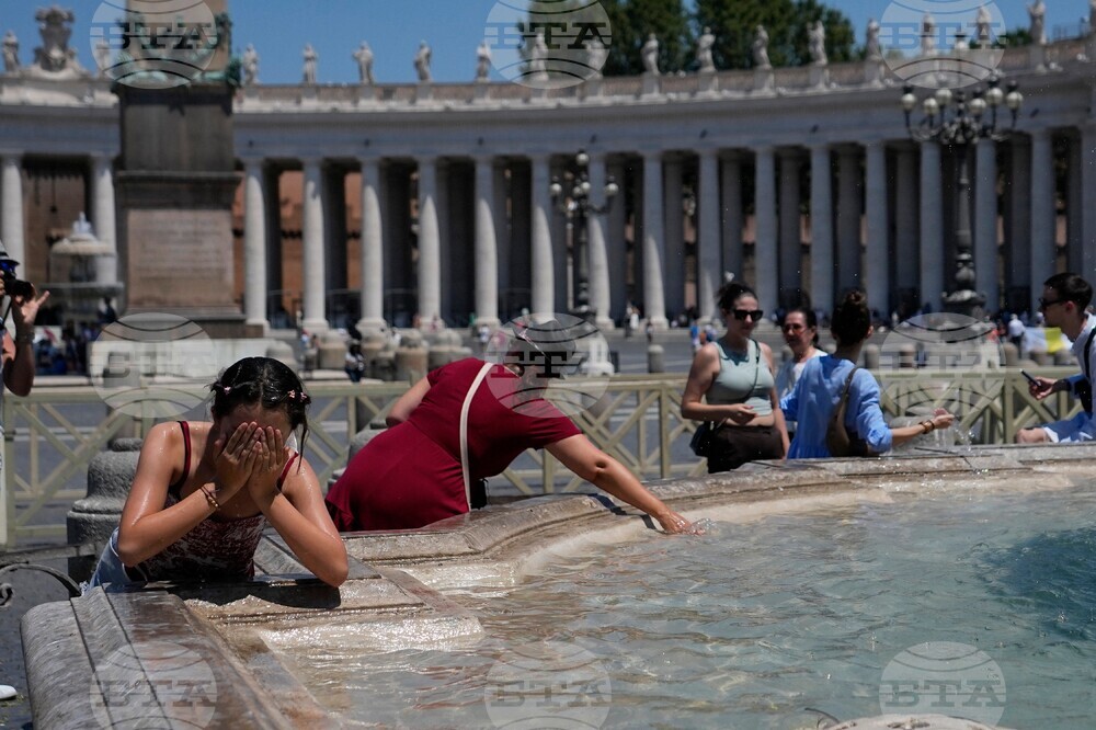 Vatican Extreme Weather Heat