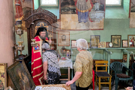 Село Кутово - Видински митрополит Пахомий - празнична вечерня