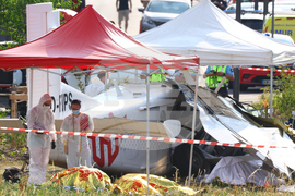 APTOPIX France Plane Crash