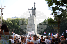 Сърбия - Кралево - протест
