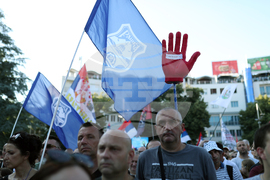 Сърбия - Кралево - протест