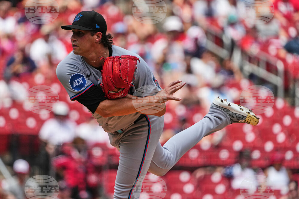 Marlins Cardinals Baseball