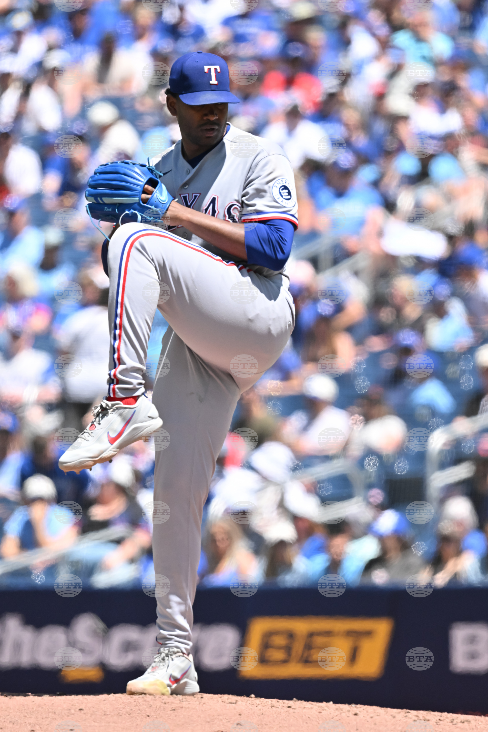 Rangers Blue Jays Baseball