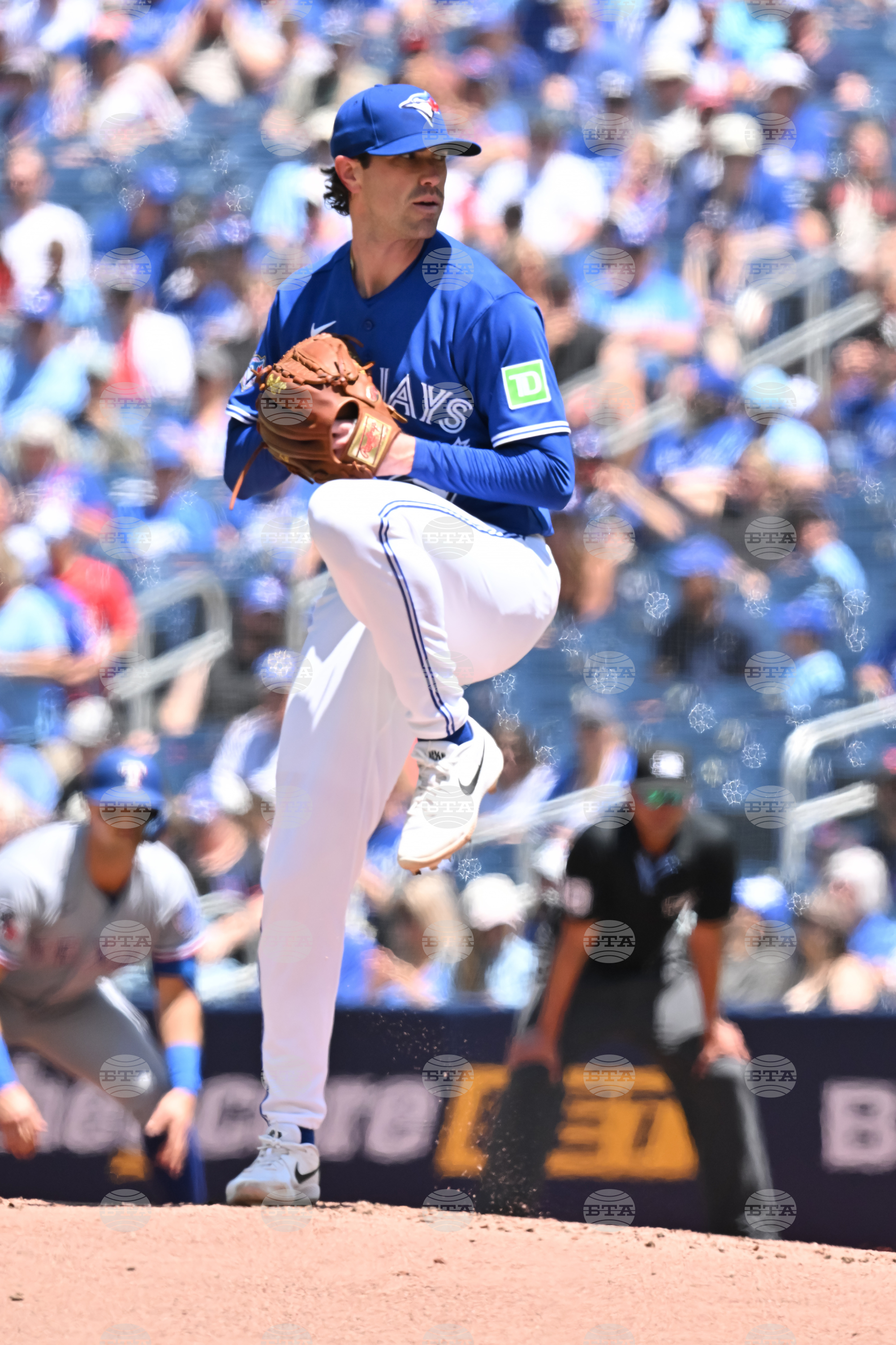 Rangers Blue Jays Baseball