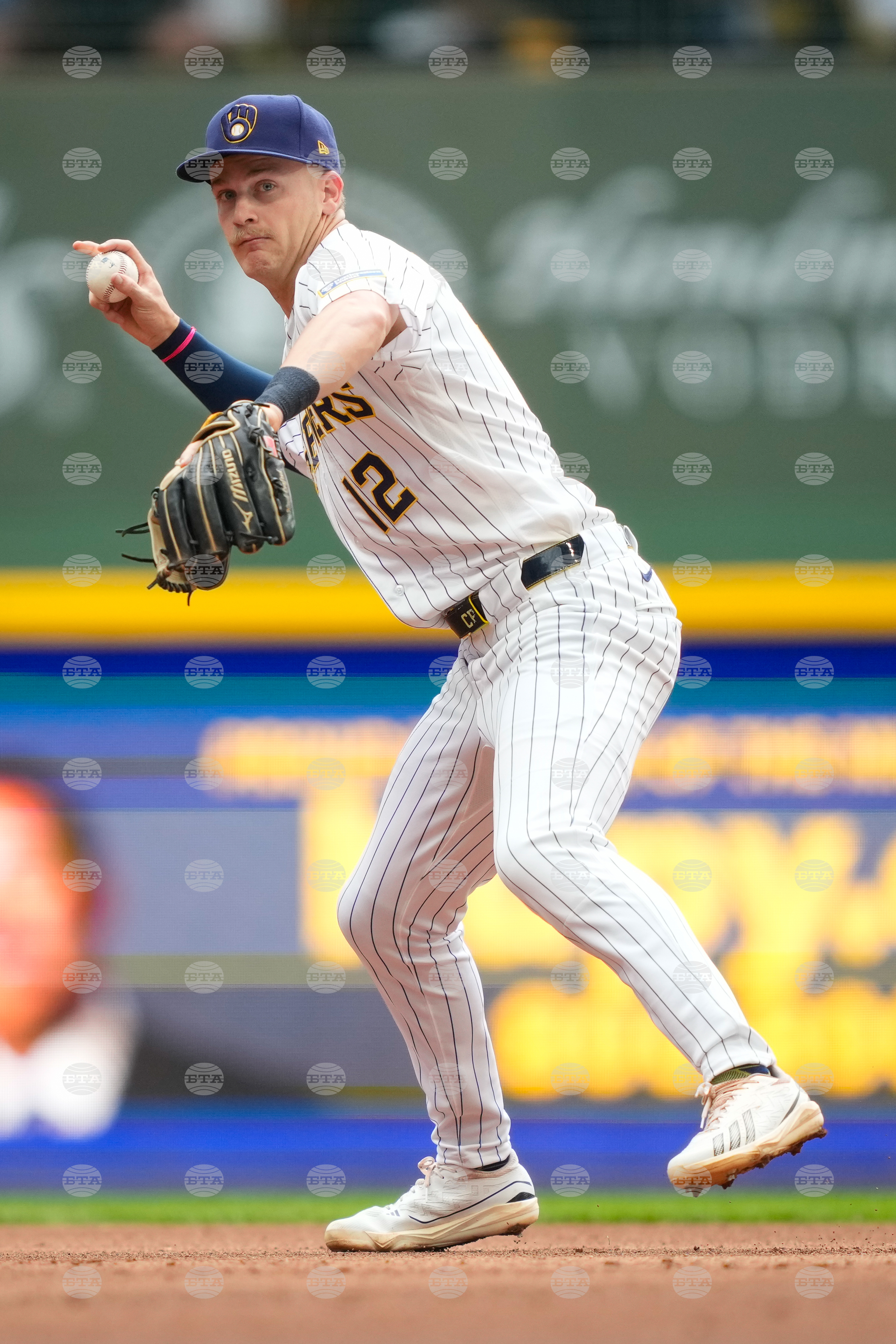 Cubs Brewers Baseball