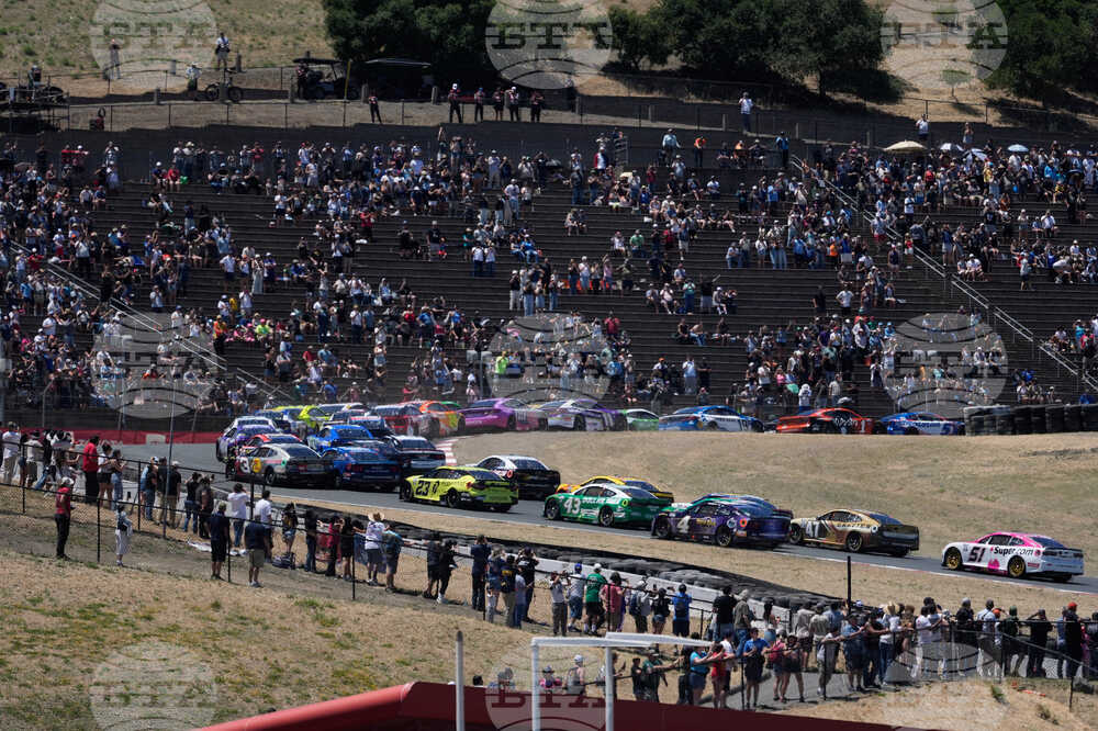 NASCAR Sonoma Auto Racing