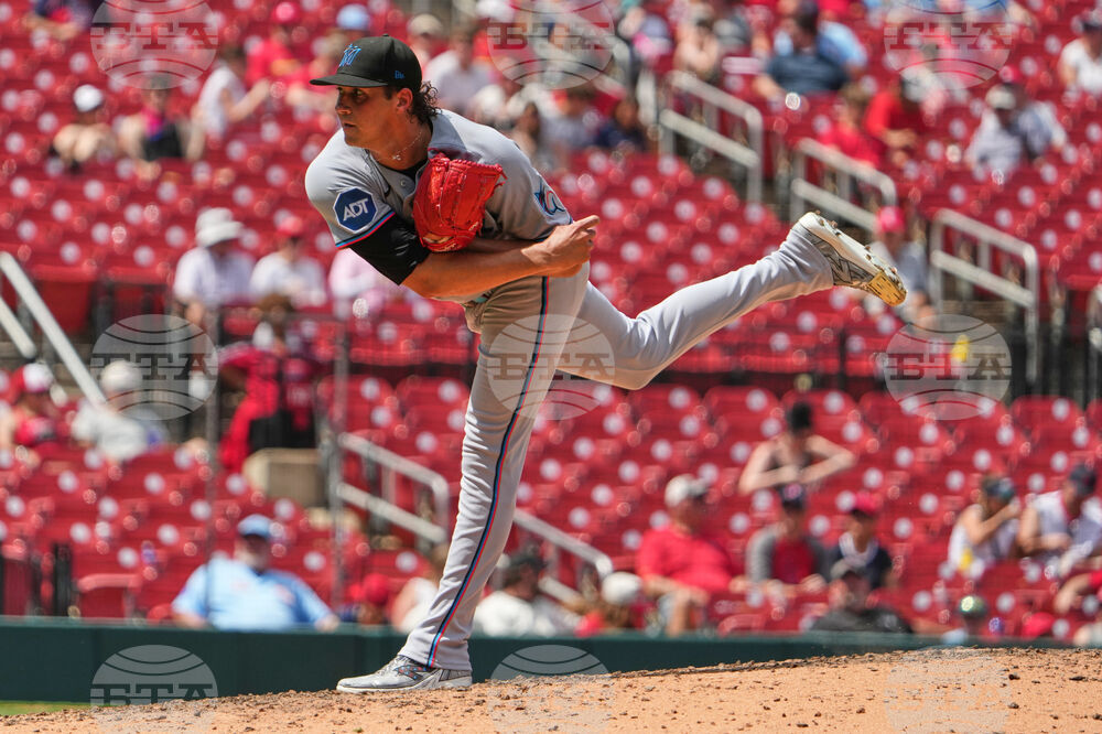 Marlins Cardinals Baseball