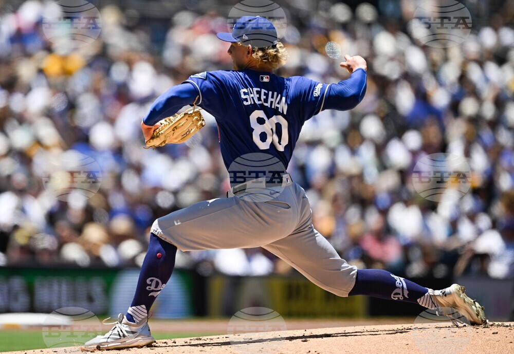 Dodgers Padres Baseball