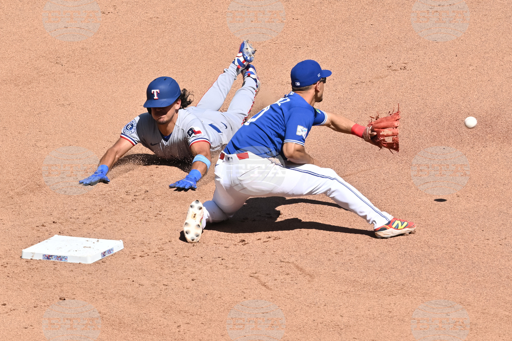 Rangers Blue Jays Baseball