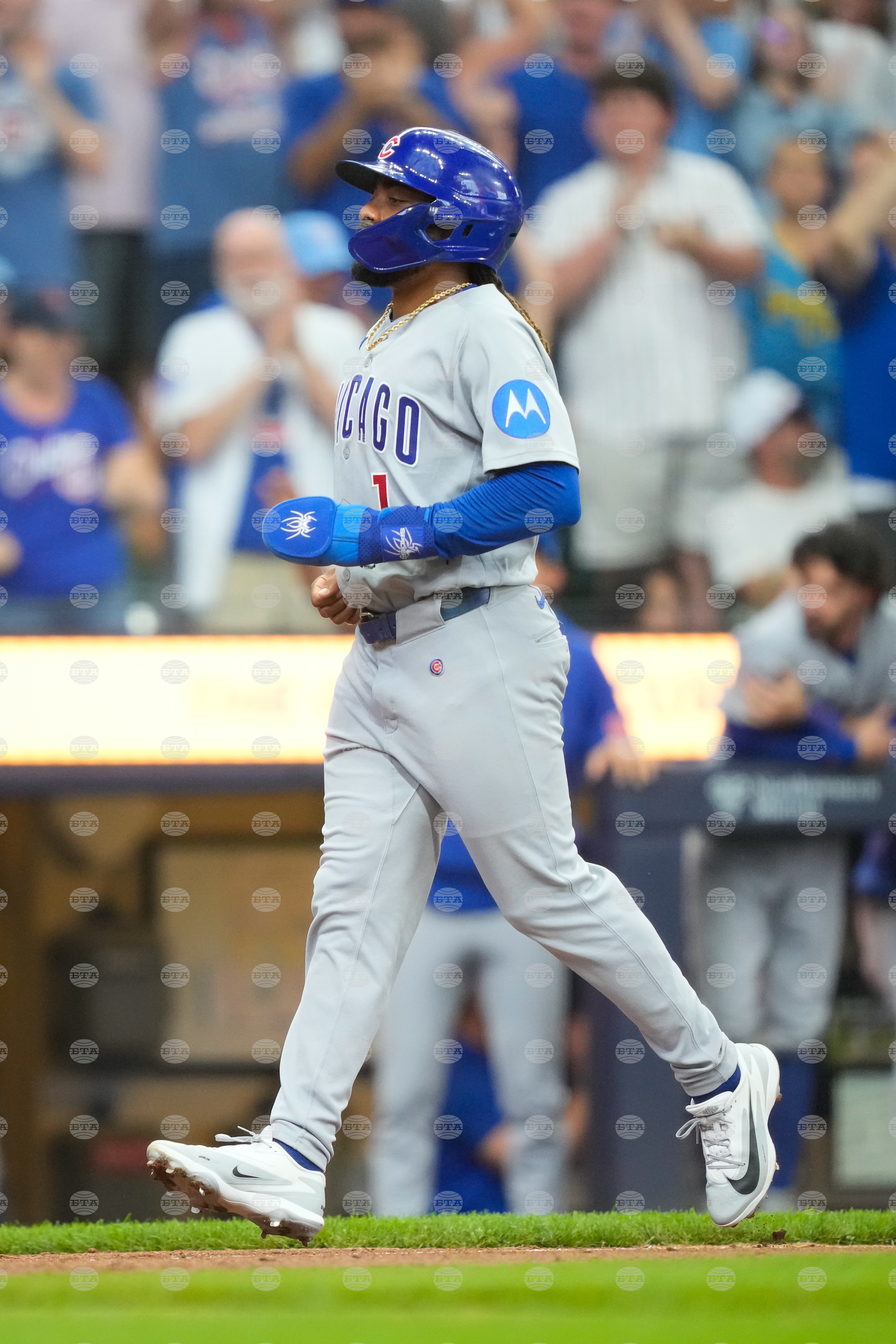 Cubs Brewers Baseball