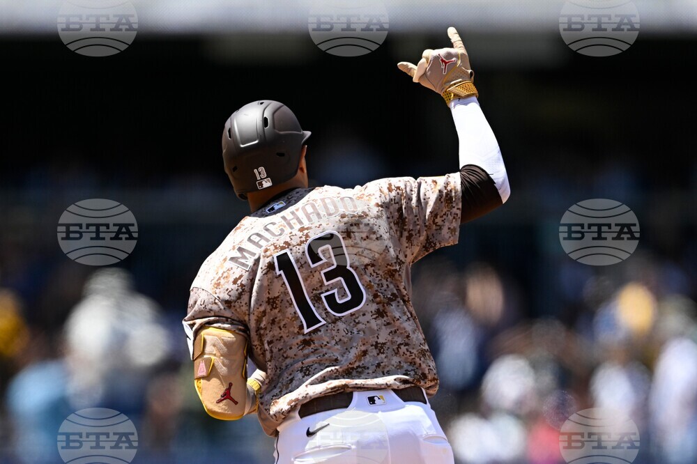 Dodgers Padres Baseball