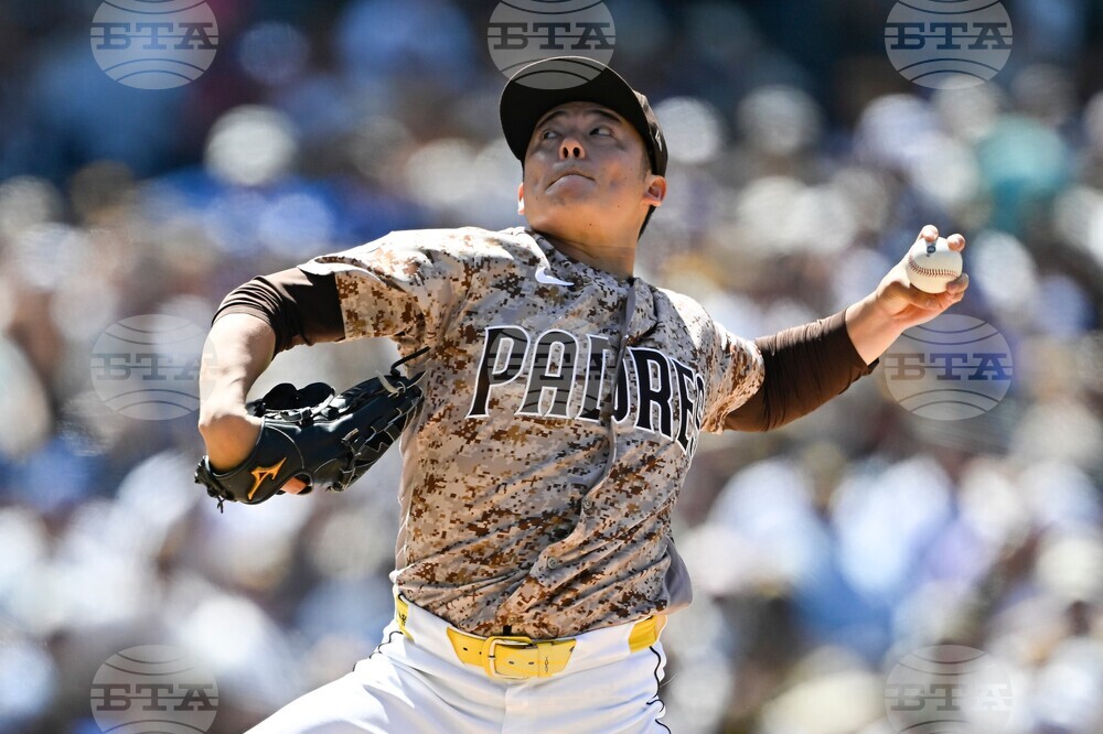 Dodgers Padres Baseball
