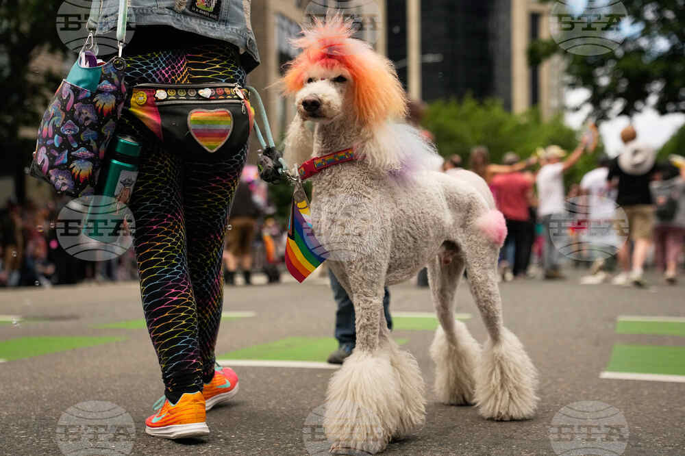 APTOPIX Pride Parade Seattle