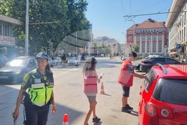 Плевен - пътна полиция - БЧК  - ден на пътната безопасност