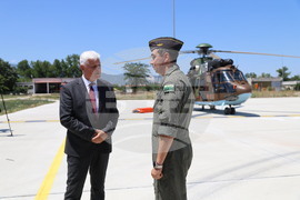 Авиобаза „Крумово“ - министърът на отбраната - посещение
