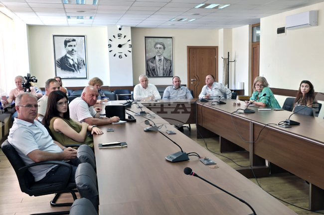 Гоце Делчев - пресконференция - саниране на сградата на Общината