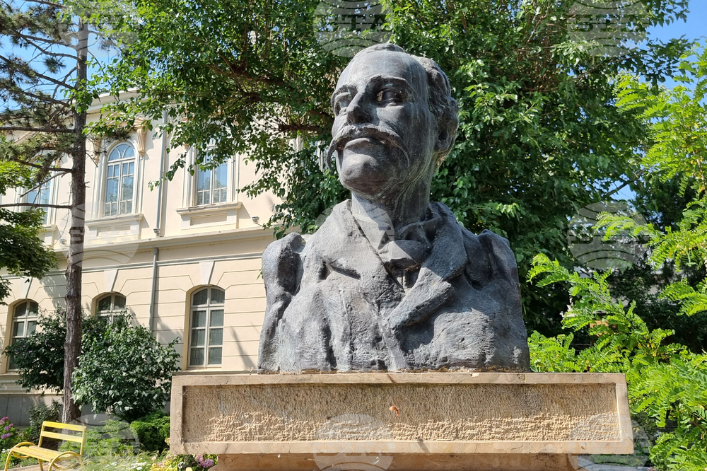 Румъния - Тулча - Стефан Караджа - откриване на бюст-паметник