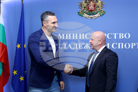Министерство на младежта и спорта - Енчо Керязов - Владимир Кличко - среща