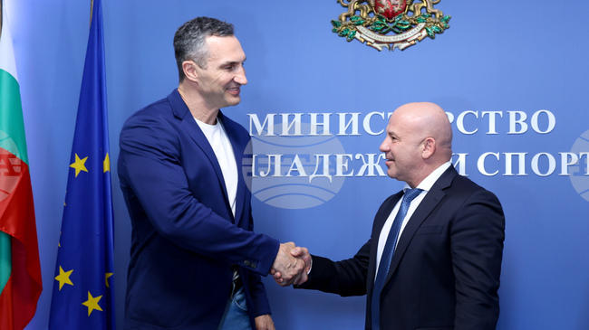 Sports Minister Discusses Hosting of European Elite Boxing Championships with Former Undisputed Heavyweight Champion Wladimir Klitschko