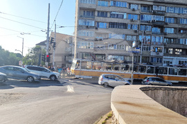 Аварирал трамвай