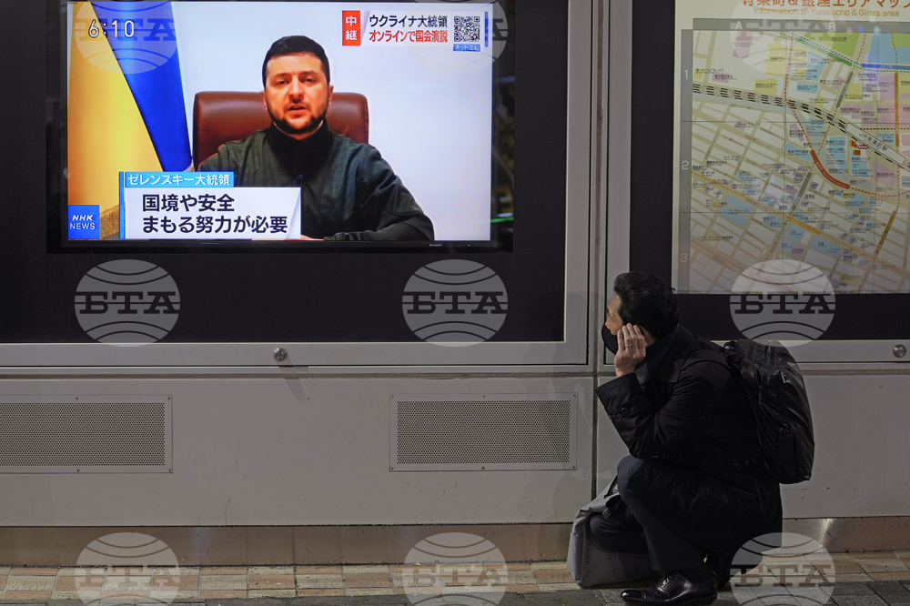 Зеленски поиска от Япония да засили санкционния натиск върху Русия