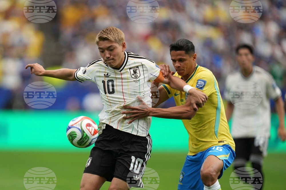 Japan Brazil WCup Soccer