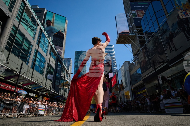 APTOPIX Pride Parade Canada