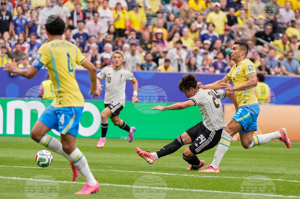 APTOPIX Japan Brazil WCup Soccer