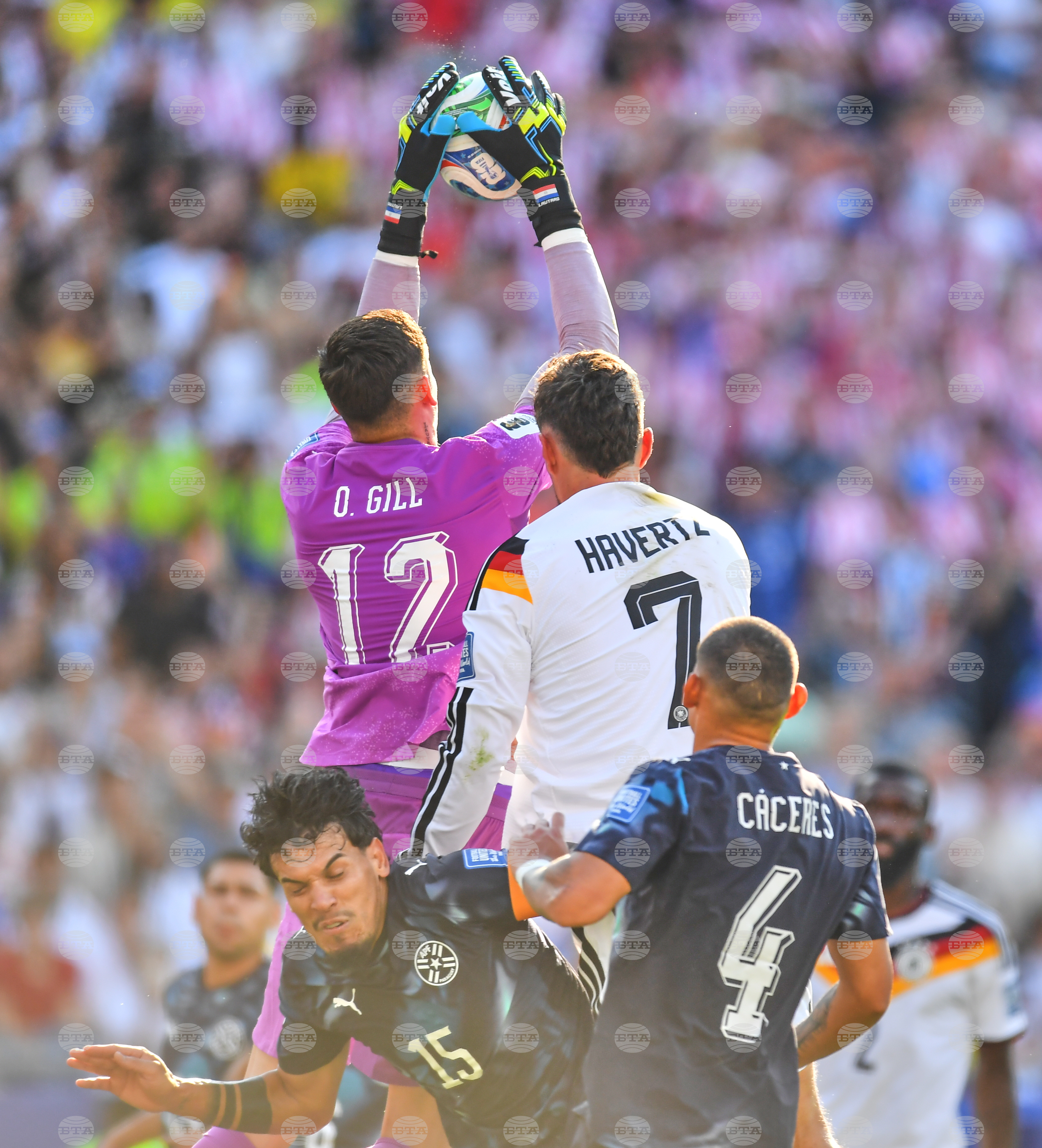 Paraguay Germany WCup Soccer