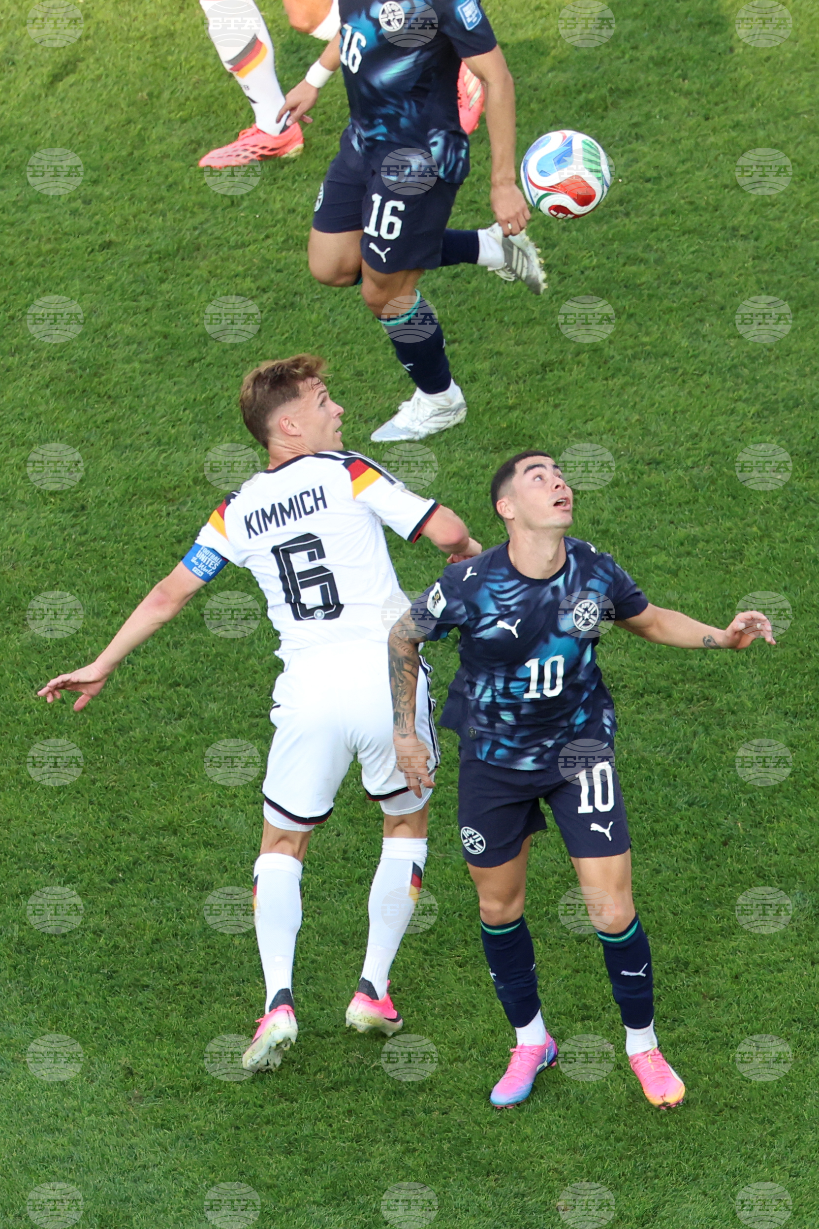 Paraguay Germany WCup Soccer
