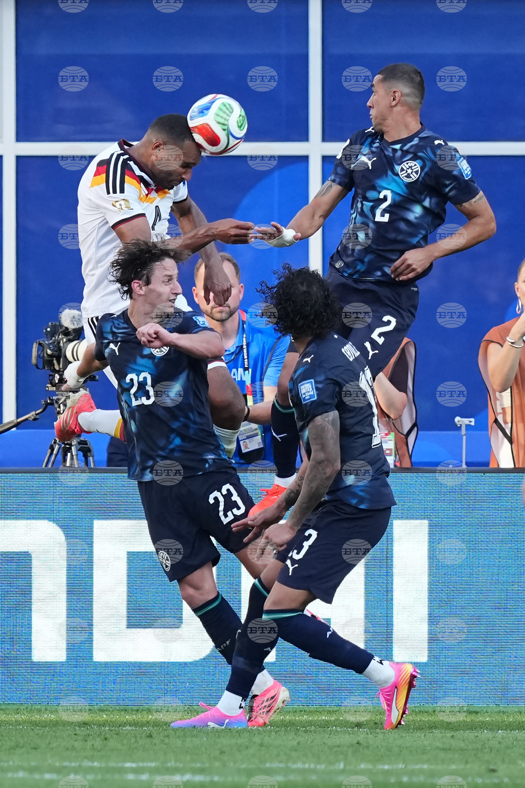 Paraguay Germany WCup Soccer