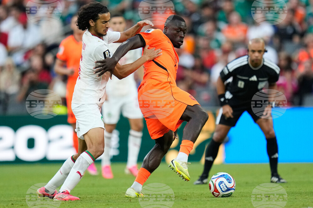 Morocco Netherlands WCup Soccer
