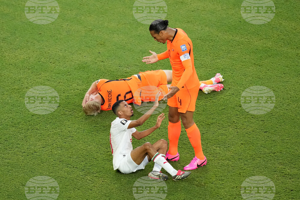 Morocco Netherlands WCup Soccer